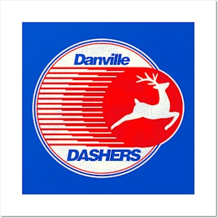 Defunct Danville Dashers Hockey Team Posters and Art